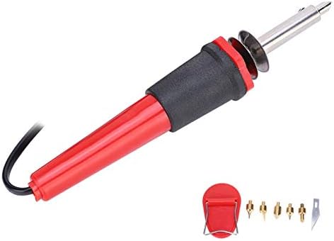 Soldering Iron Kit Wood Burning Tool, Piece Wood Burning Pen Set, Electric Soldering Iron Set Wood Burning Pen Engraving Carving Pyrography Tool 40W for DIY Enthusiasts(AC110V-US Plug) - Image 3