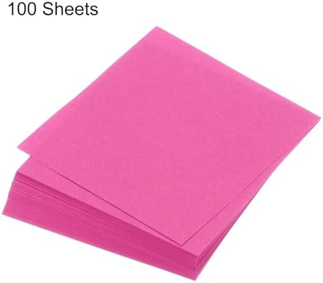 MECCANIXITY 100 Sheet Origami Paper Double Sided Rose Red 5.5 x 5.5 Inch Square Sheet for Art Craft Project, Beginners, Gifts Decor - Image 3
