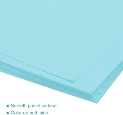 MECCANIXITY 25 Sheet Origami Paper Double Sided Light Blue 3x3 Inch Square Sheet for Art Craft Project, Beginners, Gifts Decor - Image 4