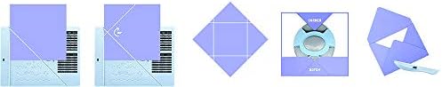 Artemio with Plastic Punch Card and Envelope Set, Multicoloured, 17.5 x 26 x 5 cm - Image 4
