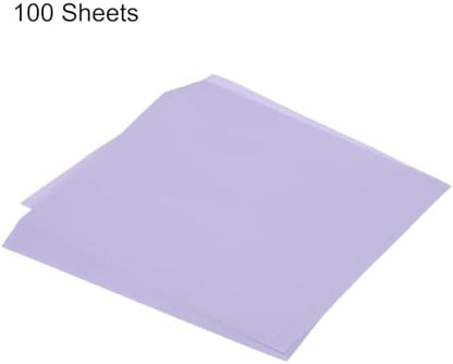 MECCANIXITY 100 Sheet Origami Paper Double Sided Light Purple 10x10 Inch Square Sheet for Art Craft Project, Beginners, Gifts Decor - Image 3