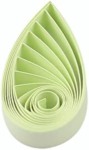 ODETOJOY Quilling Strips 5mm Paper Quilling Set Solid Color Star Origami Paper DIY Hand Crafts Single Color Quilling Paper Filigee Strips (lightgreen) by ODETOJOY