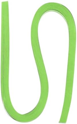 PATIKIL 60pcs Metallic Quilling Strips Paper 1cm(3/8") x 54cm Origami Paper Quilling Kits for Adults Beginner Art DIY Craft Christmas, Green by PATIKIL