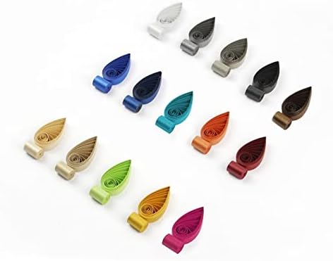 5mm Metallic Shimmer Pearlescent Paper Strips Quilling Paper 60pcs/Bag Handmade Color Paper 54cm Long for Arts Crafts DIY (Garnet Red) - Image 2