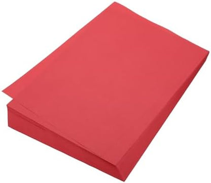 MECCANIXITY 100 Sheet Origami Paper Double Sided Red 11.7 x 8.3 Inch Square Sheet for Art Craft Project, Beginners, Gifts Decor by MECCANIXITY