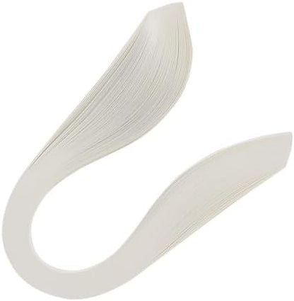 KooingTech 600PCS Quilling Paper Strips White 5 Pack Paper Quilling Strips - Image 4
