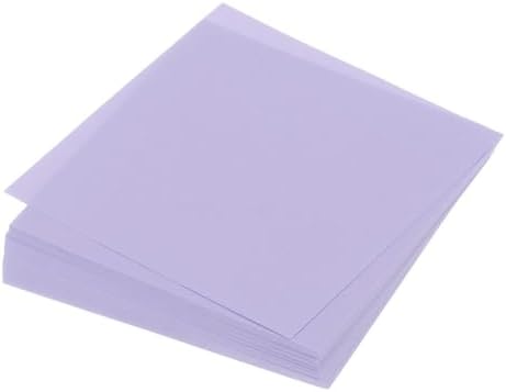 MECCANIXITY 100 Sheet Origami Paper Double Sided Light Purple 5.5x5.5 Inch Square Sheet for Art Craft Project, Beginners, Gifts Decor by MECCANIXITY