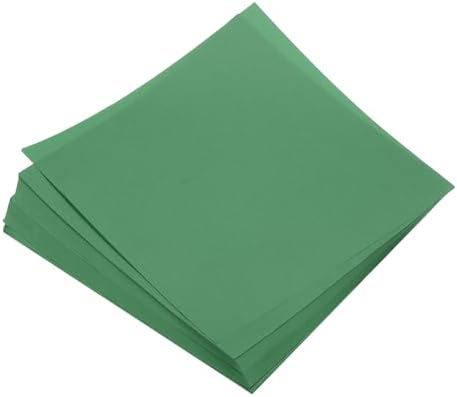 MECCANIXITY 100 Sheets Origami Paper Double Sided 8x8 Inch(20x20cm) Square Sheet for Art Craft Project, Beginners, Gifts Decor, Emerald Green by MECCANIXITY