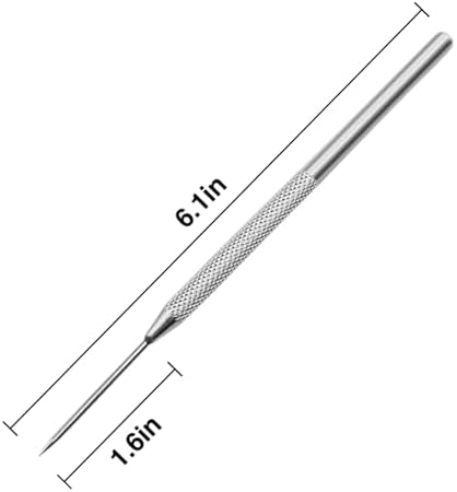2 PCS Clay Needle Tools, Stainless Steel Pottery Tool Polymer Clay Tools - Image 2
