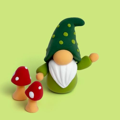 Gnome Clay Kit – Air Dry Foam Clay Craft for Adults & Teens - Image 2