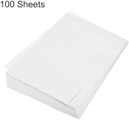 MECCANIXITY 100 Sheet Origami Paper Double Sided White 8.3 x 5.8 Inch Square Sheet for Art Craft Project, Beginners, Gifts Decor - Image 3