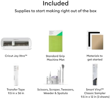 Cricut Joy Xtra Smart Cutting Machine | Vinyl Starter Kit - Image 2