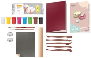 Jovi - DIY Air Dry Kit - Candles Gift Pottery Kit for Adults - Image 2