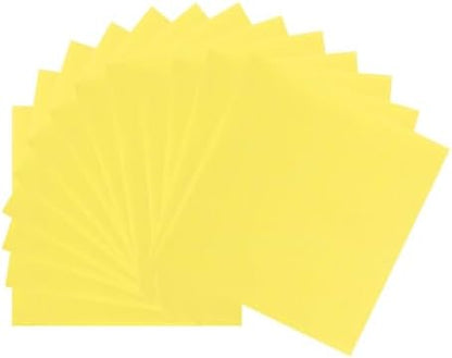 DMiotech 500 Sheets 2x2 Inch Origami Paper, Lemon Yellow Square Origami Paper Easy Fold Double Sided Paper for DIY Arts and Crafts by DMiotech
