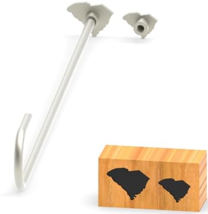 Branding Iron for Wood, Leather Branding Stamp 2Pcs Set (206#) by PKPKAUT