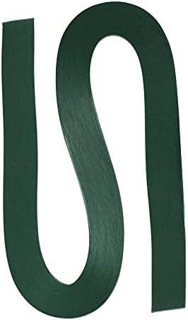 PATIKIL Quilling Strips Paper 120pcs 1/8"(3mm) 54cm Origami Paper Quilling Strip for Art DIY Hand Craft Christmas Army Green by PATIKIL