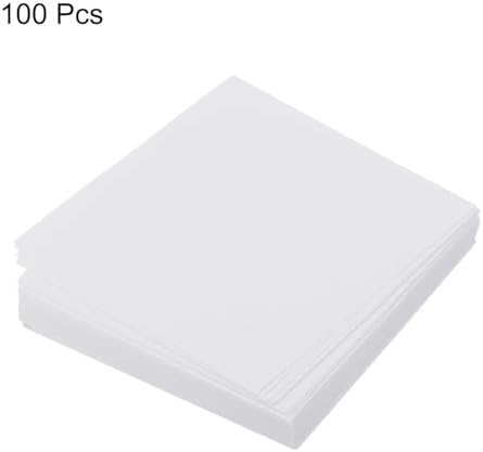 MECCANIXITY 100 Sheet Origami Paper Double Sided White 2x2 Inch Square Sheet for Art Craft Project, Beginners, Gifts Decor - Image 3