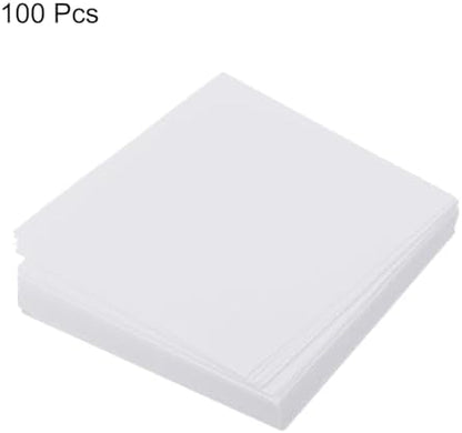 MECCANIXITY 100 Sheet Origami Paper Double Sided White 2x2 Inch Square Sheet for Art Craft Project, Beginners, Gifts Decor - Image 3