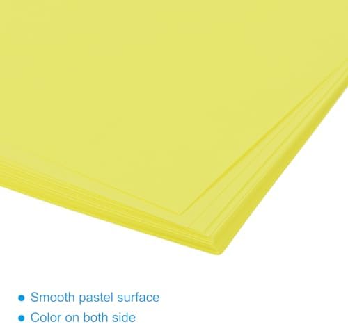 MECCANIXITY 25 Sheet Origami Paper Double Sided Fluorescent Yellow 2x2 Inch Square Sheet for Art Craft Project, Beginners, Gifts Decor - Image 4