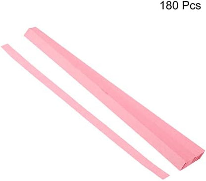 PATIKIL 180 Sheets Origami Stars Papers Double Sided Pink L24cm 10 Colors for Arts Crafts, DIY Gift Decor - Image 3