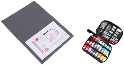 VINGVO Complete DIY Embroidery Stitch Book Kit, Sewing Tools Set with Illustrated Tutorial, Embroidery Kit DIY Sewing Books, Ideal for Beginners & Craft Lovers - Image 3