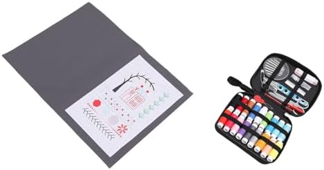 Zunate Embroidery Stitch Book Kit for Beginners with Complete Sewing Tools Set, 18 Color Threads, Hoop, Fabric & Patterns - DIY Starter Kit with Instructions - Image 3