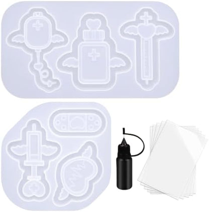 Resin Shaker Molds Kits Set with Films Medical Angels - Image 3