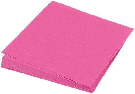 MECCANIXITY 25 Sheet Origami Paper Double Sided Rose Red 5.5 x 5.5 Inch Square Sheet for Art Craft Project, Beginners, Gifts Decor by MECCANIXITY