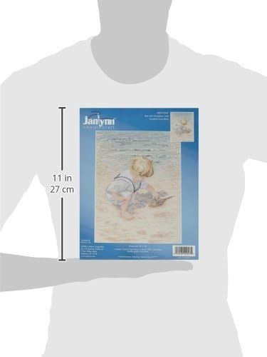 Janlynn Corp. Counted Cross Stitch Kit, Boy with Horseshoe Crab - Image 4