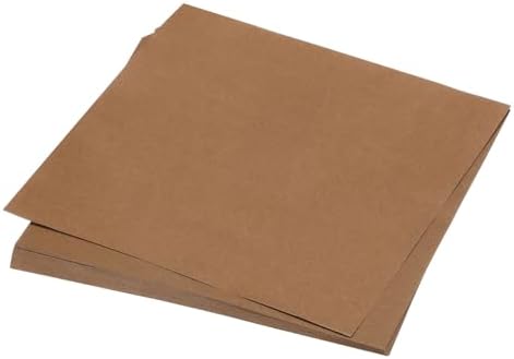 MECCANIXITY 25 Sheets Origami Paper Double Sided Light Brown 6x6 Inch Square Sheet for Art Craft Project, Beginners, Gifts Decor by MECCANIXITY