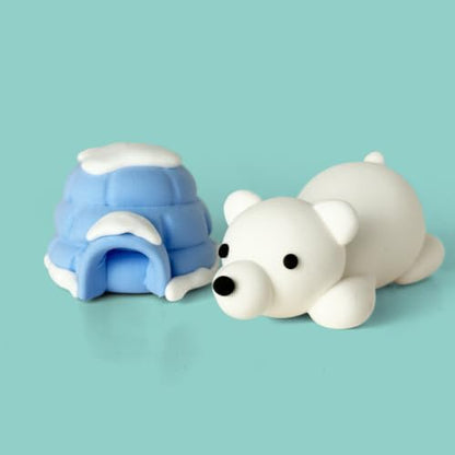 Polar Bear Clay Kit – Air Dry Foam Clay Craft for Adults & Teens - Image 2