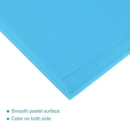 MECCANIXITY 50 Sheet Origami Paper Double Sided Lake Blue 8.3 x 5.8 Inch Square Sheet for Art Craft Project, Beginners, Gifts Decor - Image 4
