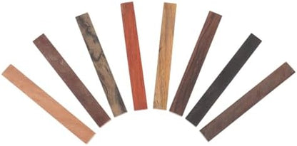 DOITOOL 16pcs Exotic Wood Blanks for Crafting Unique Patterns for Pen Making for Wood Turning Projects - Image 6