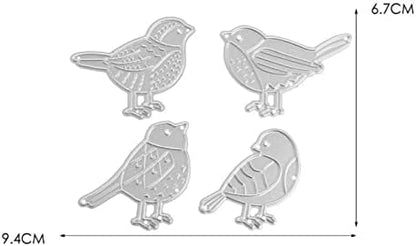 Birds Cutting Dies for Card Making Handmade DIY Paper Cards Album Decoration Craft Embossing (4 Birds) - Image 4