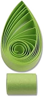 5mm Metallic Shimmer Pearlescent Paper Strips Quilling Paper 60pcs/Bag Handmade Color Paper 54cm Long for Arts Crafts DIY (Bright Green) by Unknown