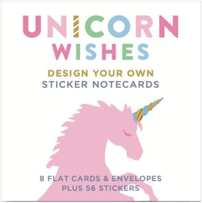 Mrs. Grossman's Design Your Own Sticker Notecards, Unicorn Wishes - Image 6