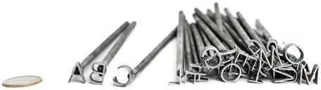 1/2" Alphabet Mini Steel Branding Irons Kit for Hats, Wood Burning, DIY Beginner Adult Crafts - Image 4