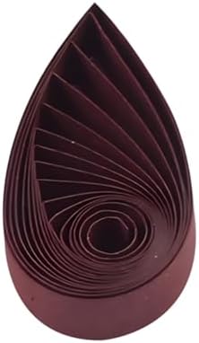 Pestal Pink Tone Quilling Paper Strips 5mm Quilling Strips for Crafts Single Color Origami Paper Strips 0.2inch Paper Filigree Strips (Burgundy No.21) by ODETOJOY