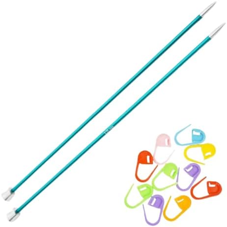 KnitPro Zing 14-Inch US 3 (3.25mm) Straight Single Point Knitting Needles by KnitPro