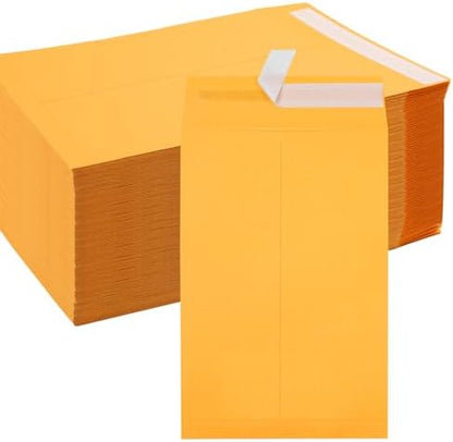 Joyberg 6x9 Envelopes Self Seal, Yellow Envelopes 6x9 Printable, Catalog Mailing Envelopes 6 x 9 Tear Resistant, Kraft Envelope for Mailing Letters, Documents, Photos, Invitation Cards by Joyberg