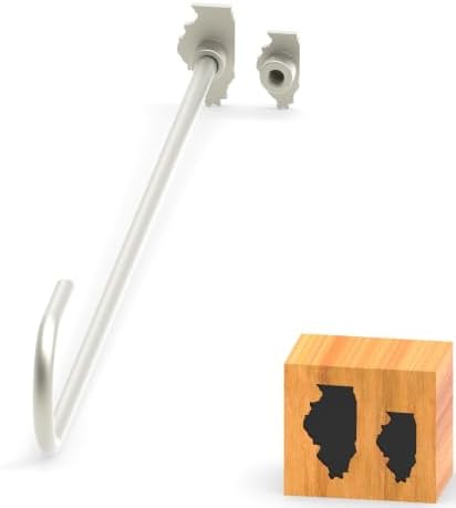 Branding Iron for Wood, Leather Branding Stamp 2Pcs Set (186#) by PKPKAUT