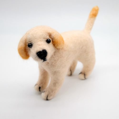 Feltsky 2 Pack Labradors Dog Needle Felting Kits for Beginners DIY Craft Kit Include Everything to Make - Image 2