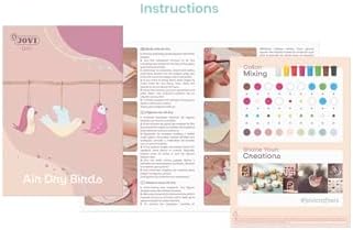 Jovi - DIY Air Dry Kit - Birds Gift Pottery Kit for Adults - Image 4
