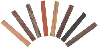 DOITOOL 40pcs Exotic Wood Pen Blanks for Woodturning Craft Supplies Unique Patterns for and Creative Projects - Image 4