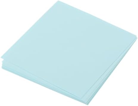 MECCANIXITY 25 Sheet Origami Paper Double Sided Light Blue 2.5x2.5 Inch Square Sheet for Art Craft Project, Beginners, Gift Decoration by MECCANIXITY