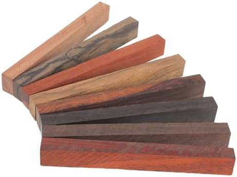 DOITOOL 16pcs Exotic Wood Blanks for Crafting Unique Patterns for Pen Making for Wood Turning Projects - Image 5