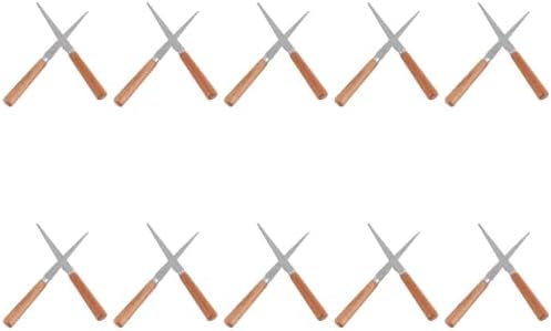 COHEALI 20 Pcs Pottery Tools Fettling Knife for Clay Ceramic Fettling Knife Handle Carving Art Tool Clay Cutting for Sculpting Ceramics Pottery Sculpture Projects by COHEALI