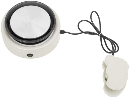 Mini Pottery Wheel Machine Complete Set, Ceramic Machine with Pedal Speed 0-160rpm, Splash-Proof Bowl, Low Noise, Removable Turntable and Splash Guard Bowl for Home Craft Room White - Image 3