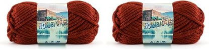 Lion Brand Hometown Yarn 2-Pack, Bulky Yarn for Knitting and Crocheting, Tampa Spice by LionBrandYarn