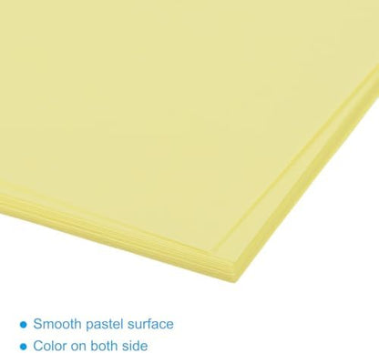 MECCANIXITY 25 Sheet Origami Paper Double Sided Light Yellow 2.5x2.5 Inch Square Sheet for Art Craft Project, Beginners, Gift Decoration - Image 4